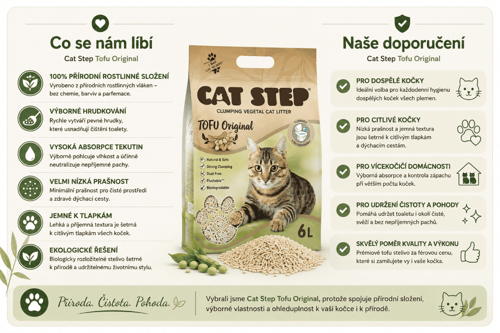 Cat Step Tofu original naše doporučení
